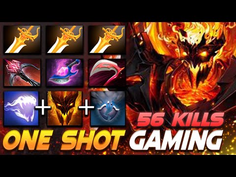 GoodWIN Shadow Fiend 56 KILLS - One Shot Gaming - Dota 2 Pro Gameplay [Watch & Learn]