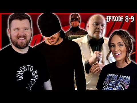 My wife watches DAREDEVIL for the FIRST time || Season 3 Episodes 8-9