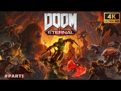 DOOM Eternal ✩ Gameplay Part 1 ✩ [4K 60FPS] ✩ No Commentary !!! [German]