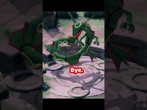 Bye Bye Rayquaza 😭 Pokémon Unite