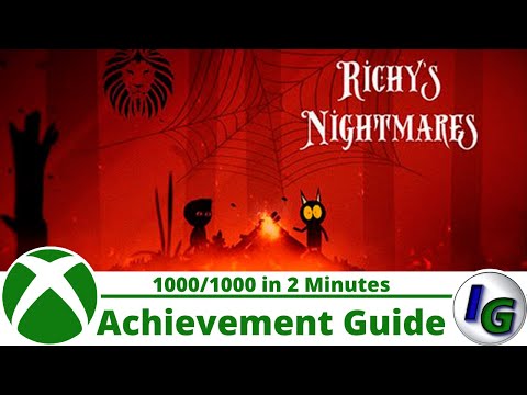 Richy’s Nightmares Achievement Guide on Xbox (1000 Gamerscore in 2 Minutes)