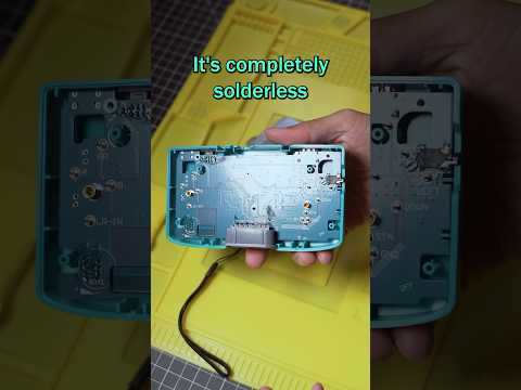 The Solder-Free Consolizer Kit for the Gameboy Advance!!