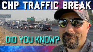 What’s a Traffic Break Why is the officer swerving