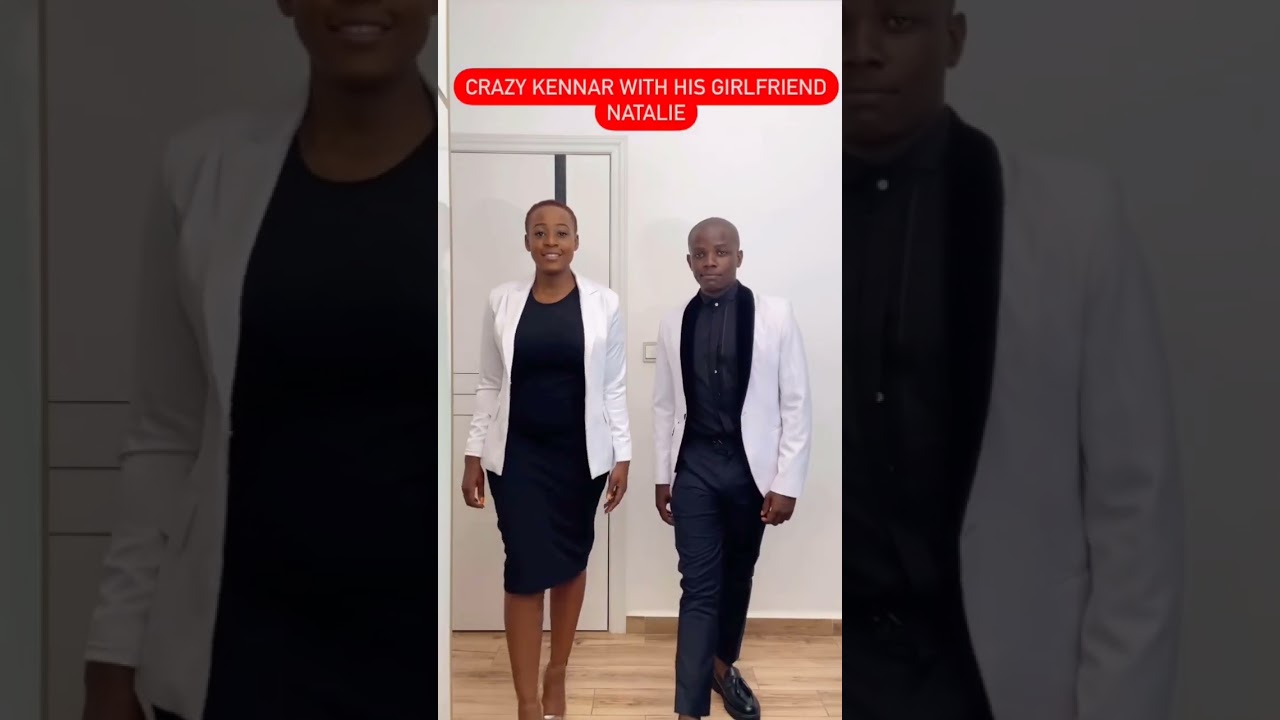 comedian crazy kennar with his girlfriend Natalie ❤️🎉