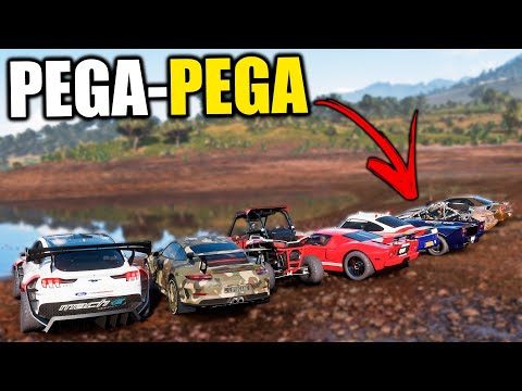DEU RUIM NO PEGA-PEGA NA REPRESA ABANDONADA - FORZA HORIZON 5 GAMEPLAY
