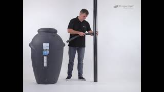 Prosperplast Aquacan Baby ICAN210-S443 210 l šedý