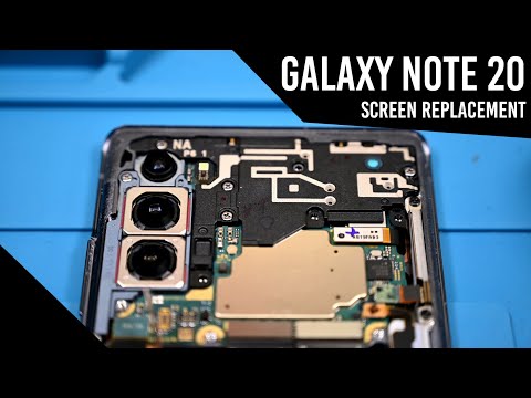 Galaxy Note 20 Screen Replacement | Guide | Display and Frame Assembly