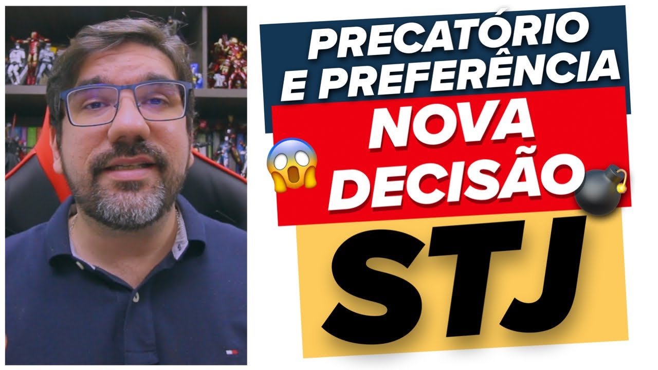 🔴😱 STJ - PRECATÓRIO - NOVA DECISÃO SOBRE PREFERÊNCIA DE PAGAMENTO | PROF UBIRAJARA 🔴
