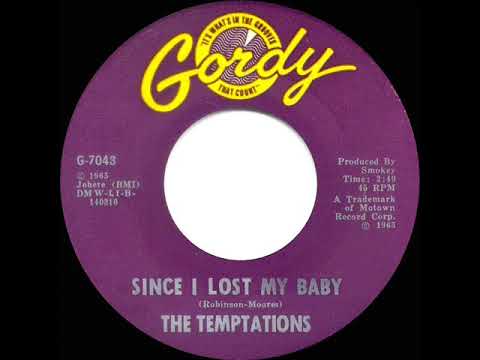 1965 HITS ARCHIVE: Since I Lost My Baby - Temptations