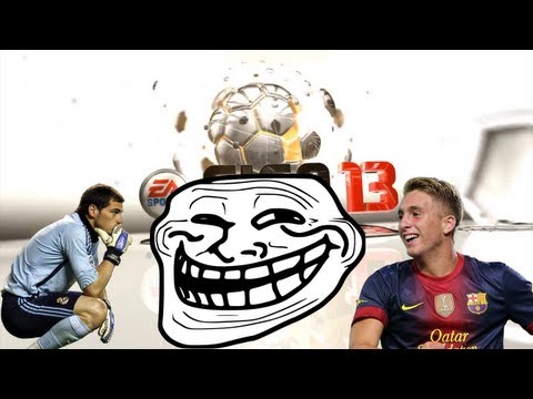 Troll Goal in Fifa 13 / Troll Tor in Fifa 13 - Traumtor von Deulofeu^^