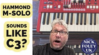 Video thumbnail for Hammond M Solo Vs Hammond C3 Shocker by Nick Foley UK - Hammond for Hire