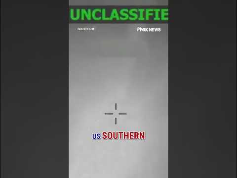 US strike on alleged drug boat kills 4 in Caribbean #shorts