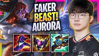 FAKER IS A BEAST WITH AURORA! - vs Orianna