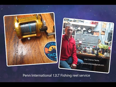 Penn International II 12LT Lever Drag Fishing Reel How to Service
