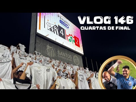 SANTOS SE CLASSIFICA NOS PÊNALTIS | SANTOS 0(4)x(2)0 PORTUGUESA