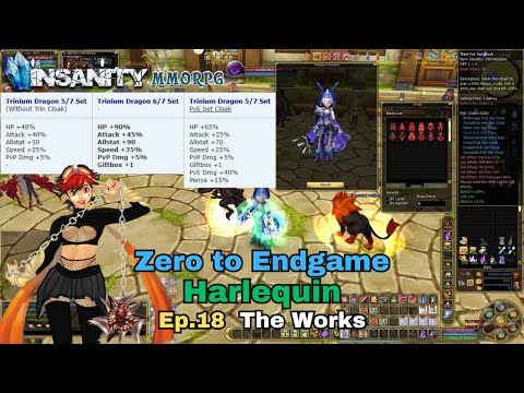 Insanity FlyFF - ZTE Harlequin Series Ep.18 - The Works!