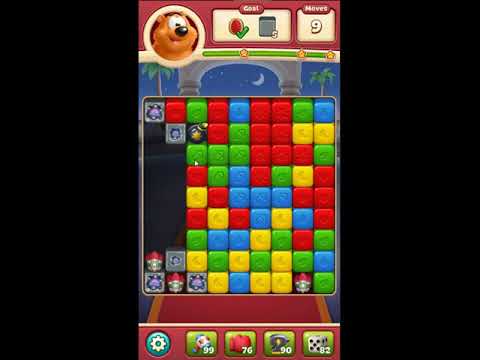 Toon Blast Level 3450 - NO BOOSTERS 🐻🐺🐱 | SKILLGAMING ✔️