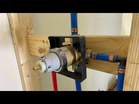 Delta shower valve depth? What is it?