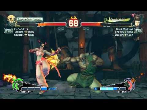 Ultra Street Fighter IV battle: Gouken vs Juri