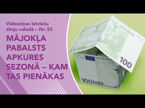 Videoziņas Nr. 55 “Mājokļa pabalsts apkures sezonā – kam tas pienākas”