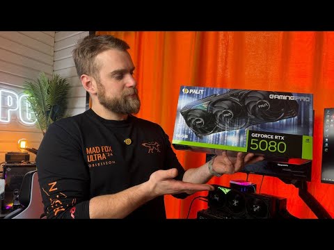 PALIT GeForce RTX 5080 GamingPro NE75080019T2-GB2031A