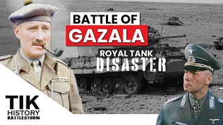 Britain’s WORST EVER tank battle: The Battle of Gazala 1942 BATTLESTORM Documentary