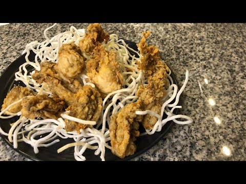 HOW TO MAKE CAJUN FRIED OYSTERS