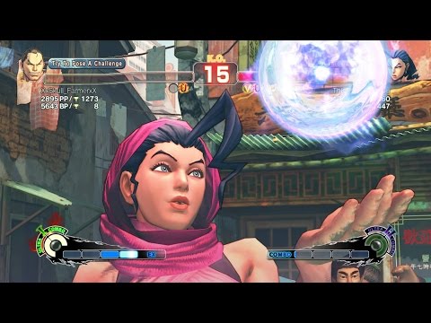 USF4 - Rose (ThisRoseIsForYou) - Ranked & Endless Matches Compilation