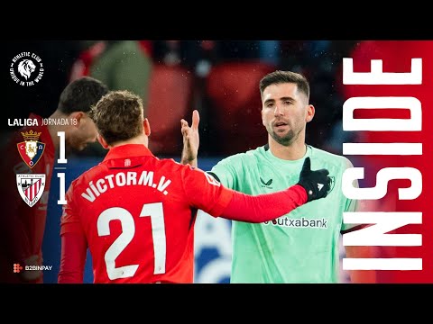 INSIDE I CA Osasuna 1-1 Athletic Club I LaLiga 2025/26 J18