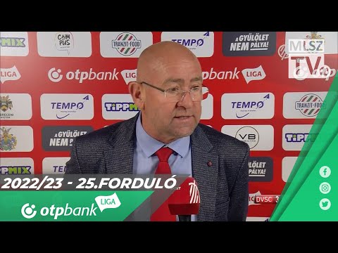 Edzői értékelések a DVSC – Vasas FC mérkőzésen