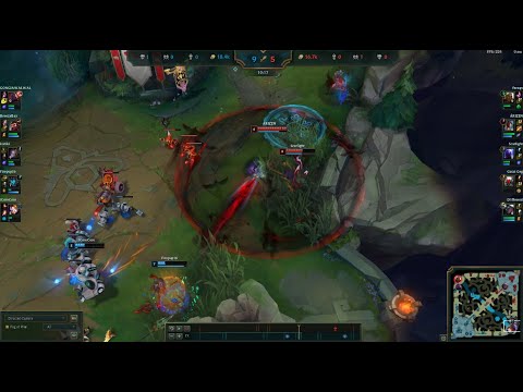 Early Game Kalista Teamfight (Ranked)