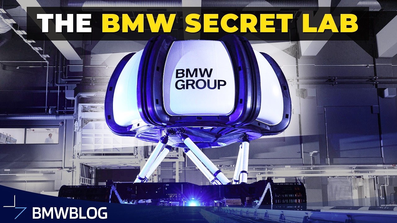 BMW's Insane Driving Simulator Can Test Cars 4 Years Before They're Built
