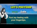 LET'S PRETEND - Lulu (with Lyrics)