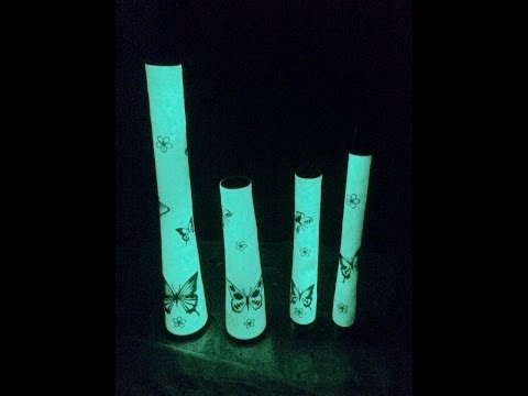 Didgeridoo glowing in the dark multibell+slide 