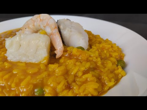 ✨arroz meloso con bacalao 🐠