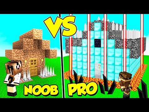 CASA PRIGIONE NOOB contro PRIGIONE PRO su MINECRAFT!
