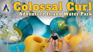 Colossal Curl Waterslide at Adventure Island Waterpark in Tampa Bay