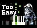 Crazy Frog Axel F EASY Piano Tutorial Shorts