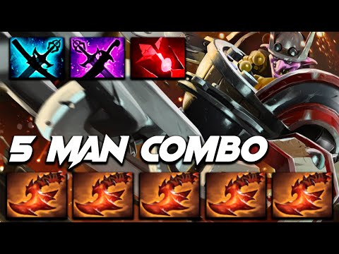 Timbersaw 5 Man Strength COMBO - IMBA BLINK - Dota 2 Pro Gameplay [Watch & Learn]