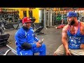 Prépa Mr Olympia 2019, week 10: Entraînement de PECS avec SHAWN RHODEN et AHMAD CLAYTON