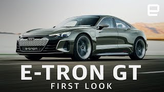 Audi E-Tron GT First Look: Fast and beautiful