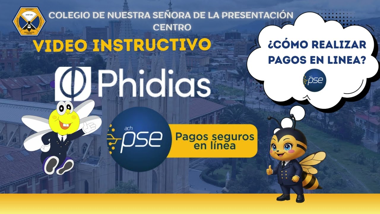 Como realizar pagos en linea en la plataforma Phidias