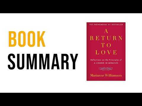 A Return to Love by Marianne Williamson Free Summary Audiobook