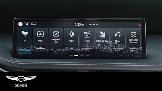 Genesis Infotainment EV Menu Overview | Electrified GV70