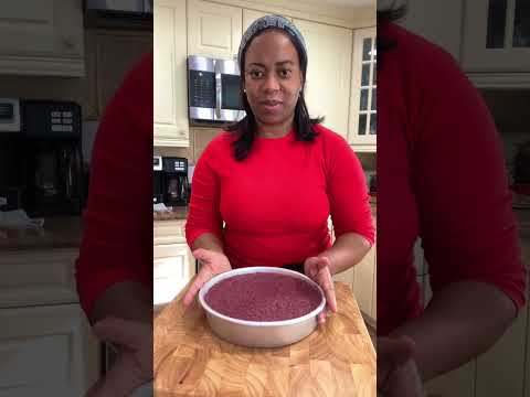 Bake with me // sorrel cake // fruit cake // Jamaican cake