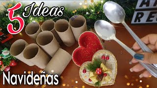 5 INGENIOUS UNIQUE CHRISTMAS IDEAS with Simple Recycled Materials♻️ Elegant, Easy, and Economical👌