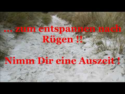 3,5 Minuten Auszeit am Strand auf Rügen  im Herbst ( ohne Musik / original Ton )
