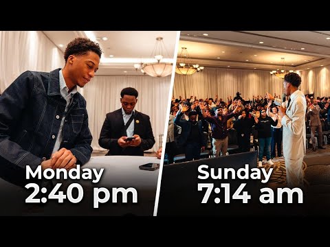 A Week In The Life W/ Uebert Angel Jr - Toronto, Canada! | Behind The Stage