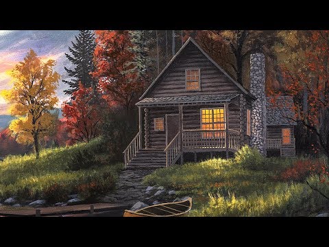 How to Paint Log Cabins