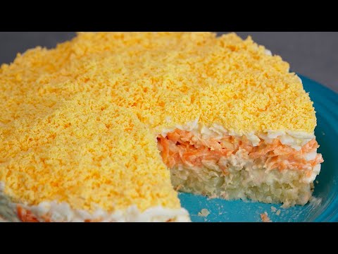 Ensalada Mimosa, una receta con historia | Las ensaladas más famosas del mundo